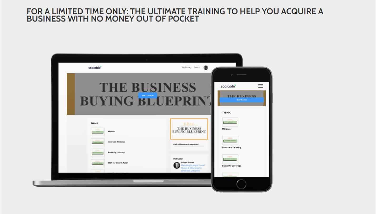 Roland Frasier - EPIC Business Buying Blueprint cheap