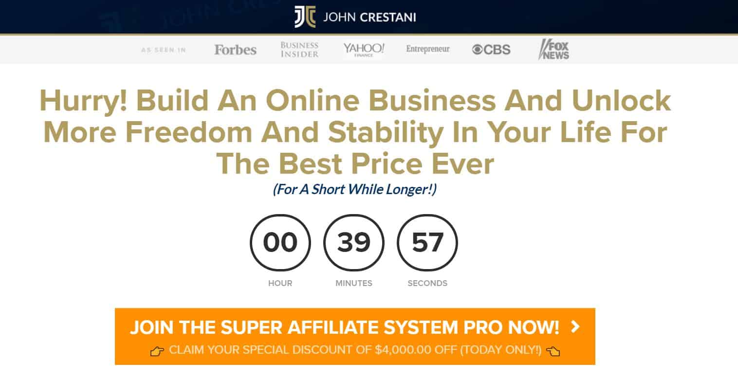 Greg Davis and John Crestani - Super Affiliate System 2.0 (digital  download) - SunLurn.Com - Bring knowledge to everyone