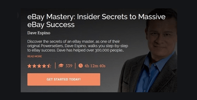 Dave Espinoe – eBay Mastery Insider Secrets to Massive eBay Success