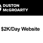 Duston Mcgroarty – 2K a Day website