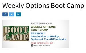 Price Headley – Weekly Options Boot Camp