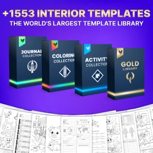 Platinum Bundle - Over +1553 Book Interior Templates for Amazon KDP